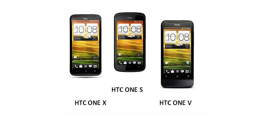 La différence entre le HTC One X, HTC One S et le HTC One V