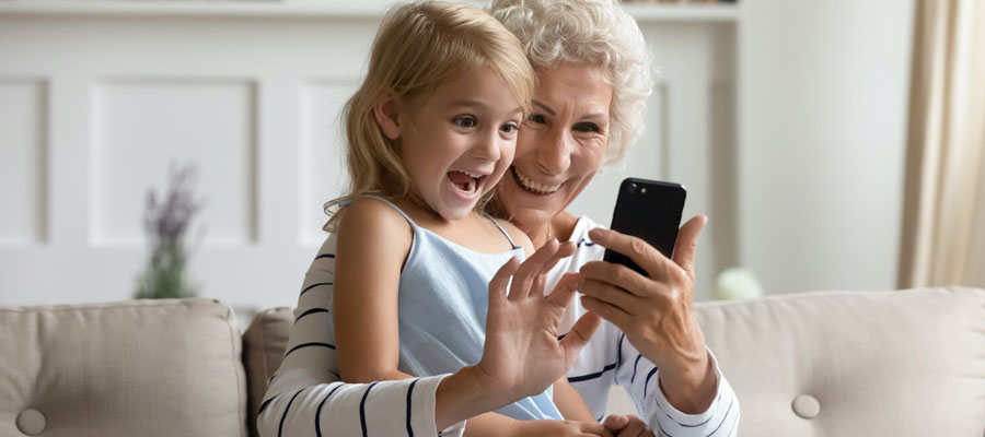 Grands-parents Smartphones